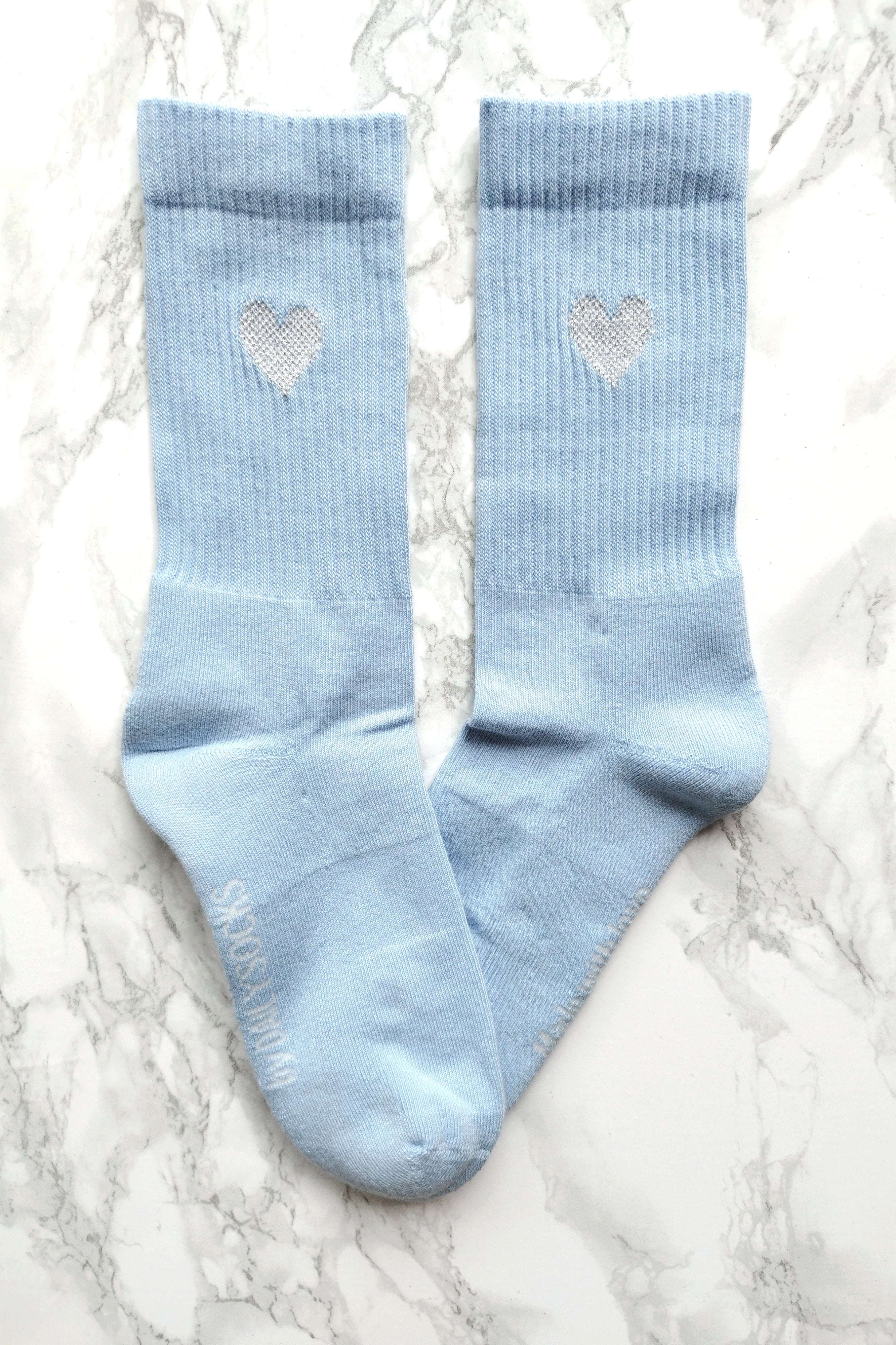 HIÄRTKEN 1.0 - sky - dailysocks.berlin