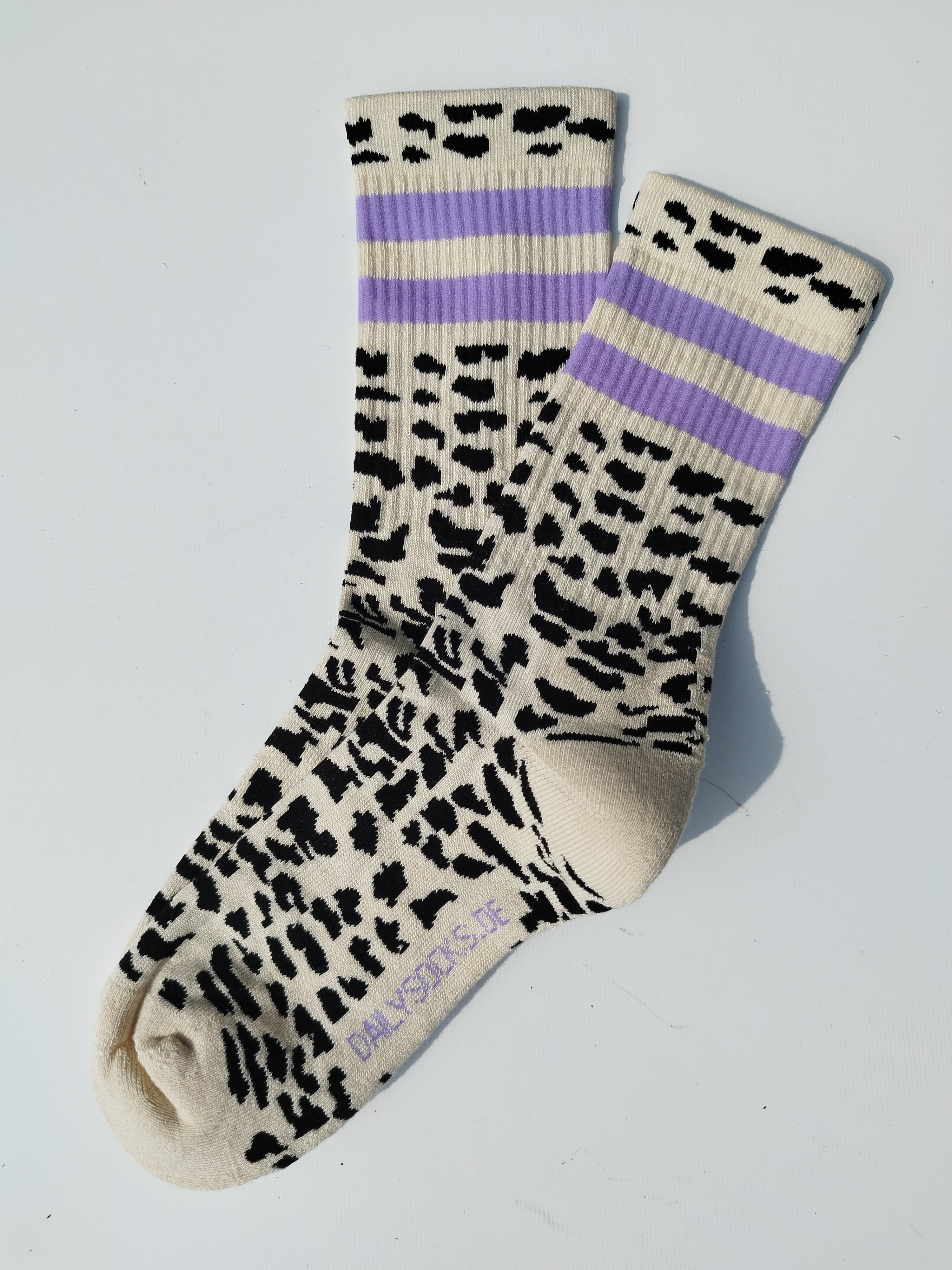 AMANDA 1.0 - latte/lila - dailysocks.berlin