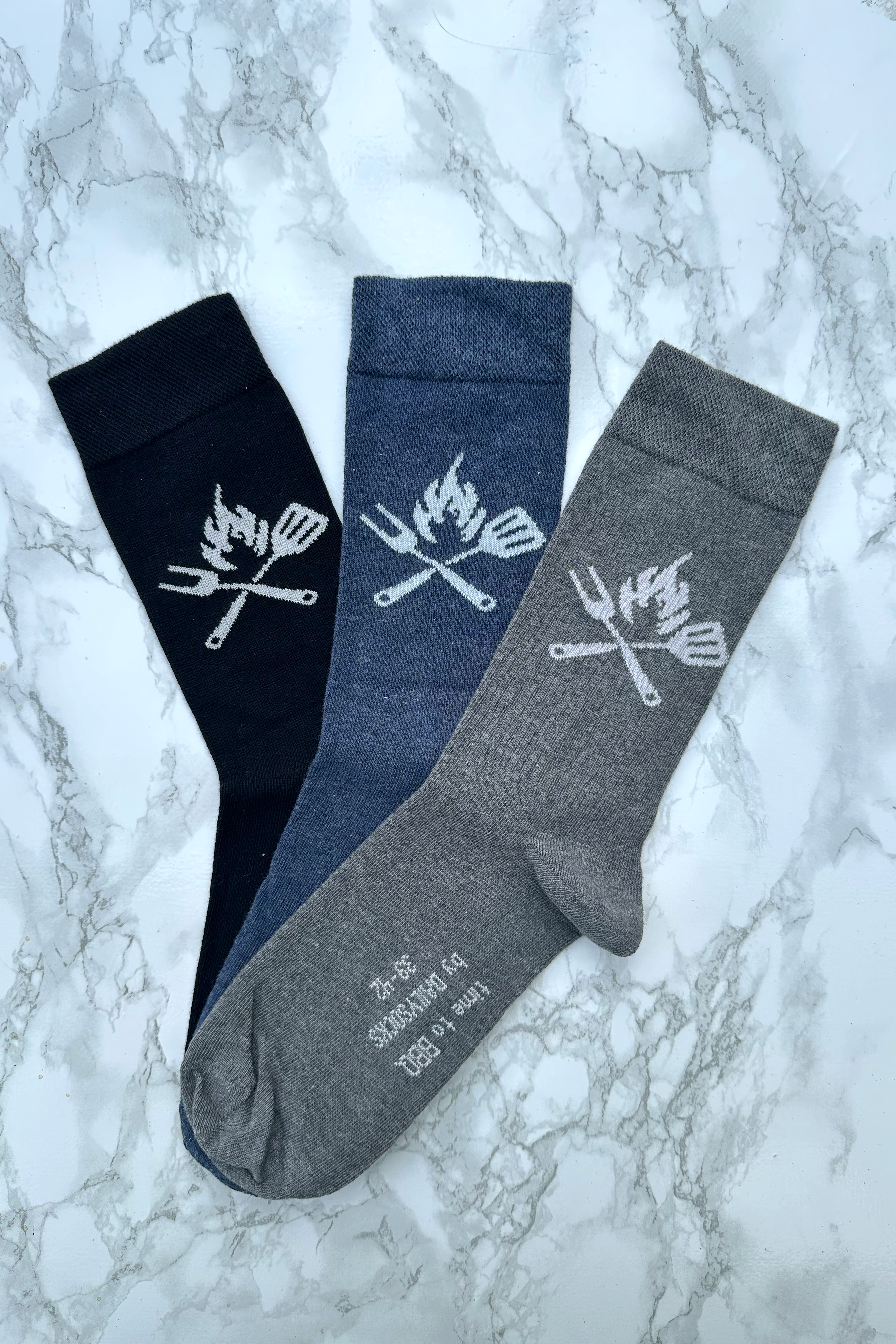 TIME TO BARBECUE - grau