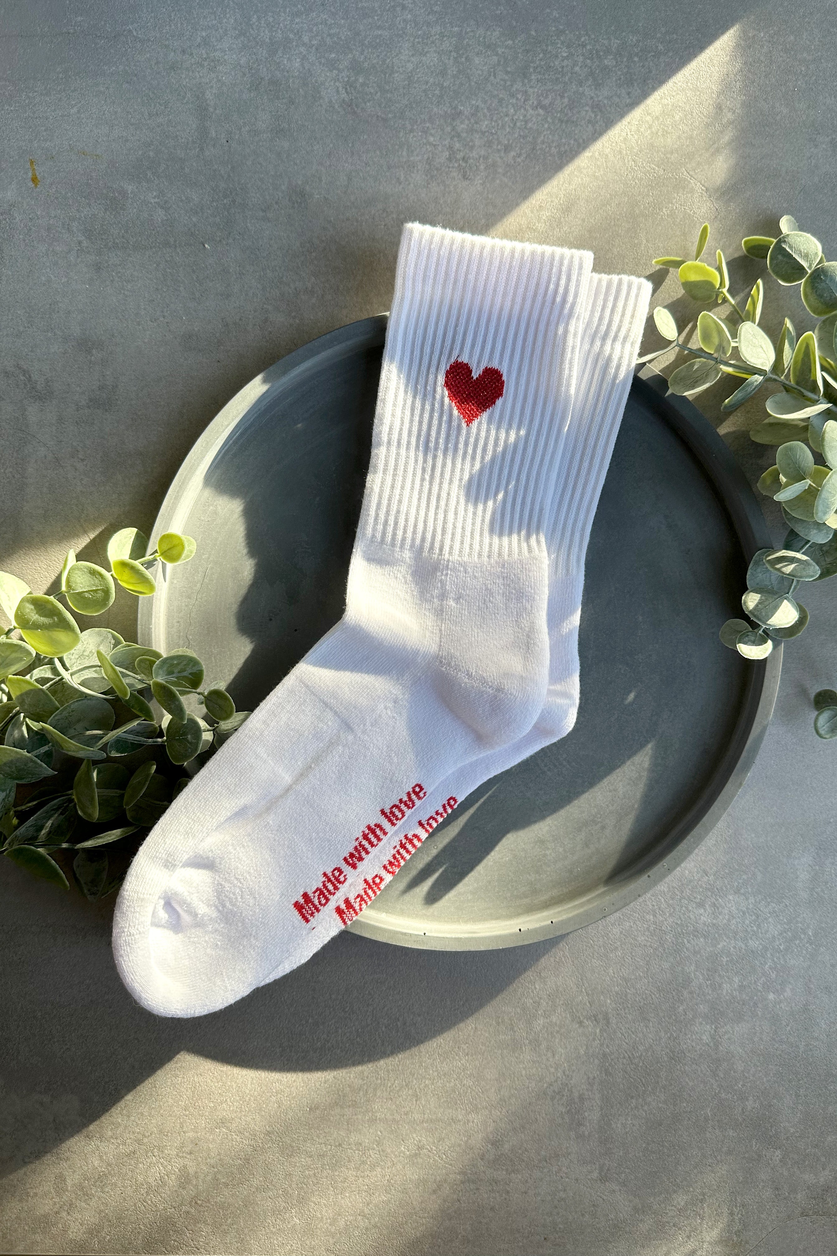 HIÄRTKEN 1.0 - love red - dailysocks.berlin