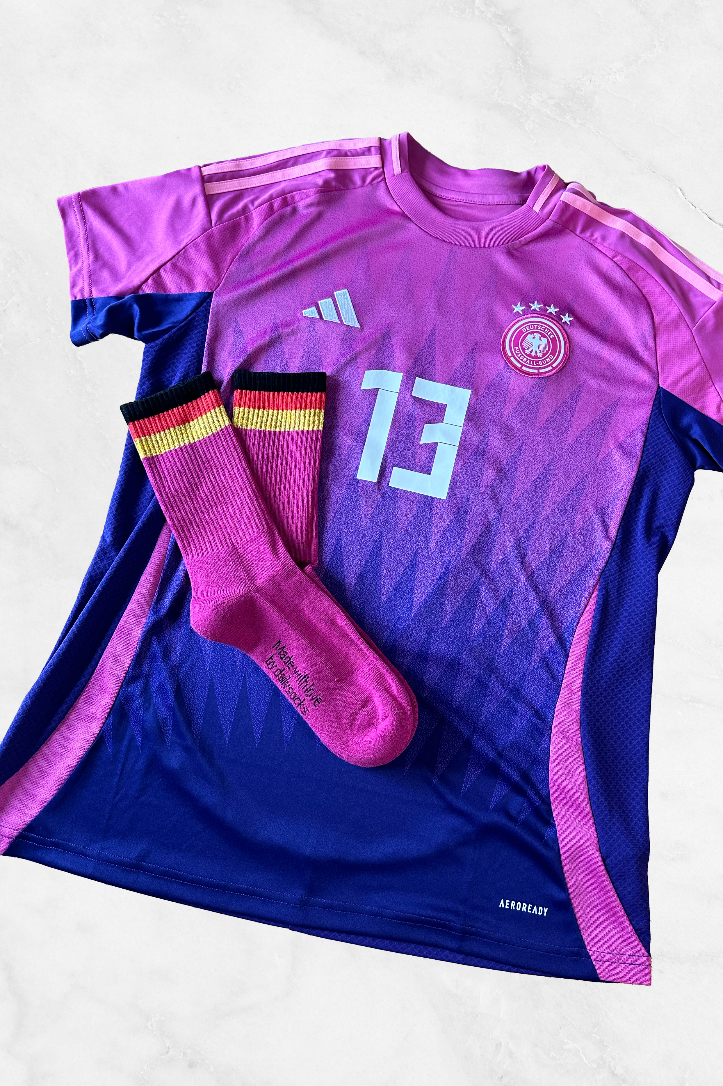 MISS GERMANIA - pink - dailysocks.berlin