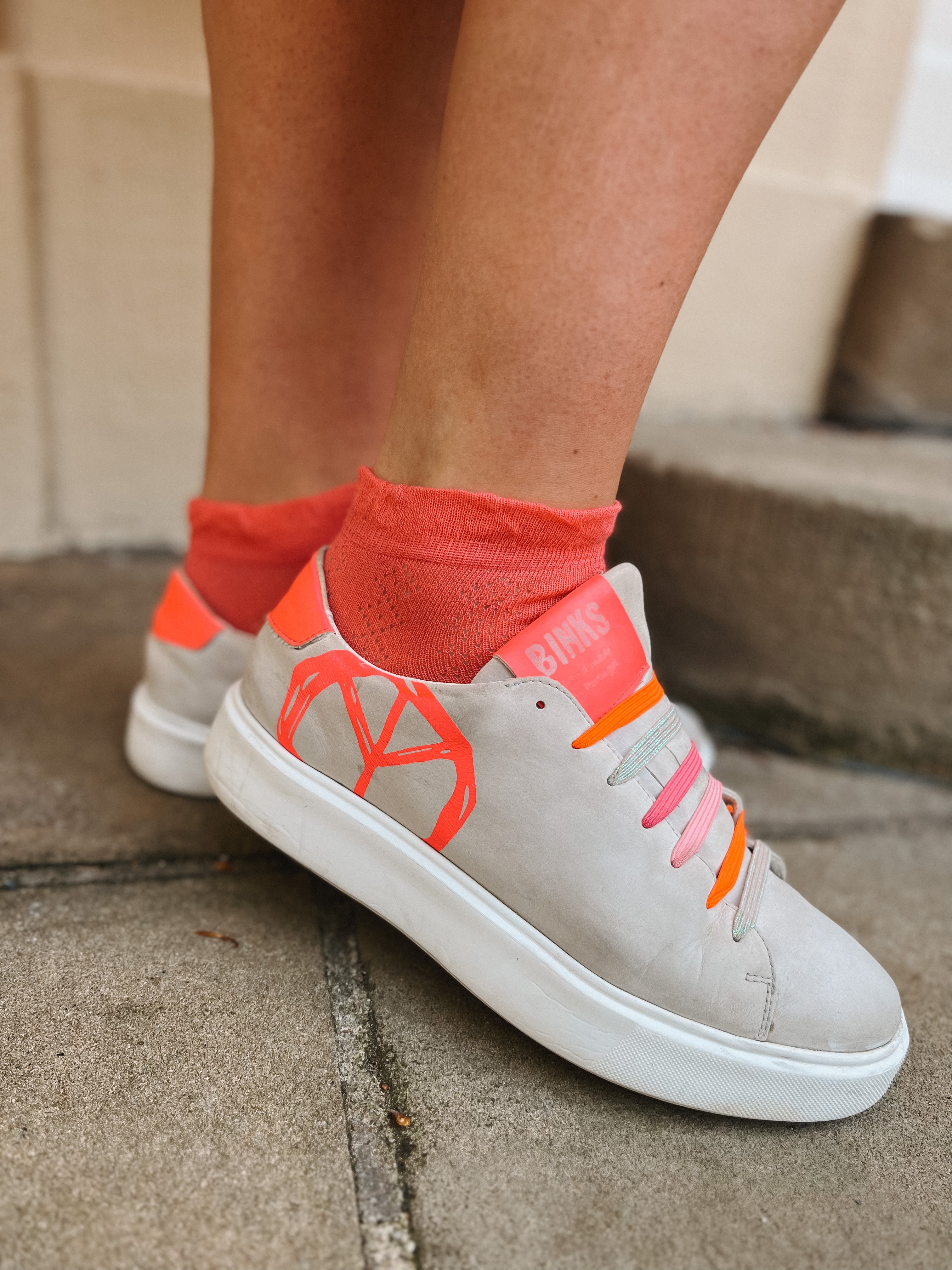 NORA 1.0 - koralle - dailysocks.berlin
