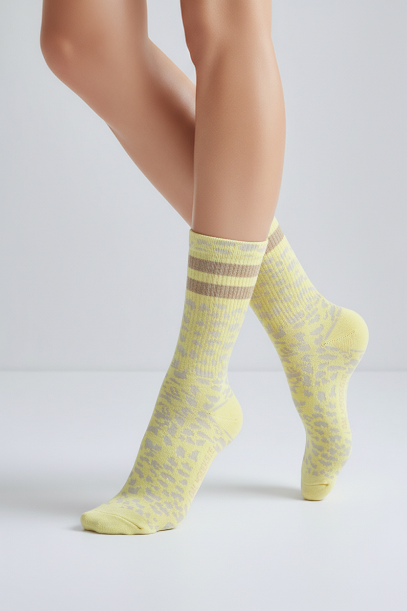 AMANDA 1.0 - butter - dailysocks.berlin