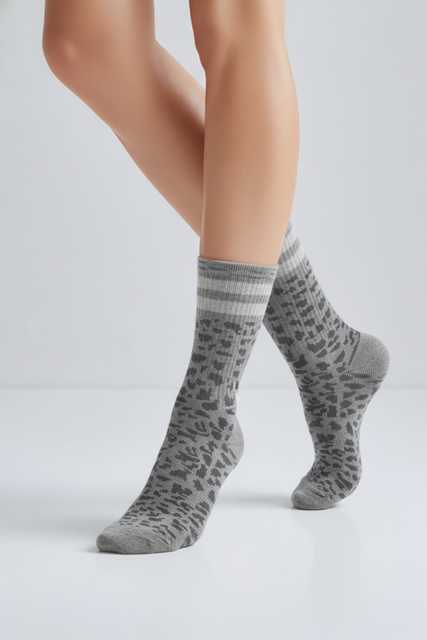 AMANDA 1.0 - grey/silver - dailysocks.berlin