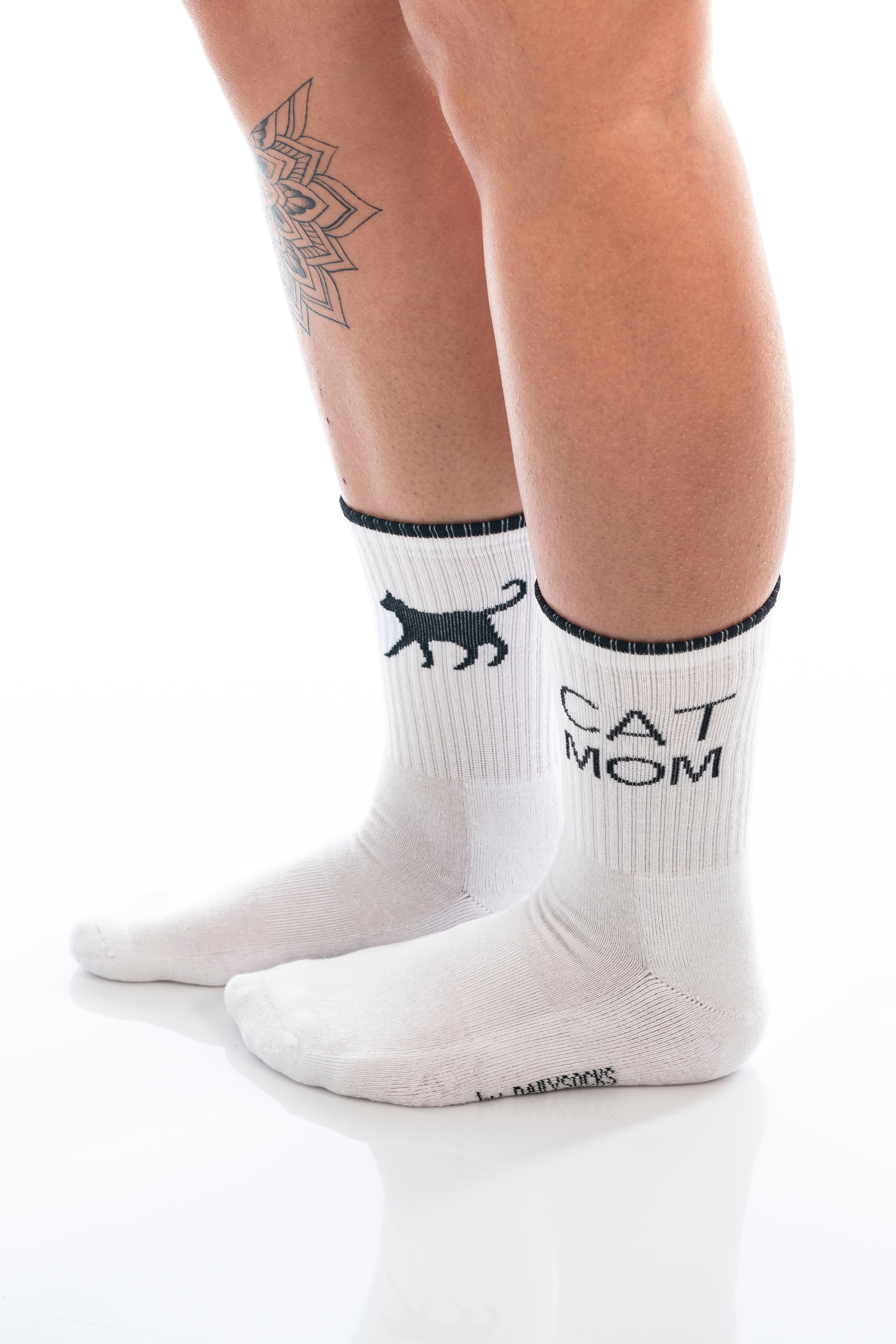 CAT MOM 2.0 - weiß/schwarz