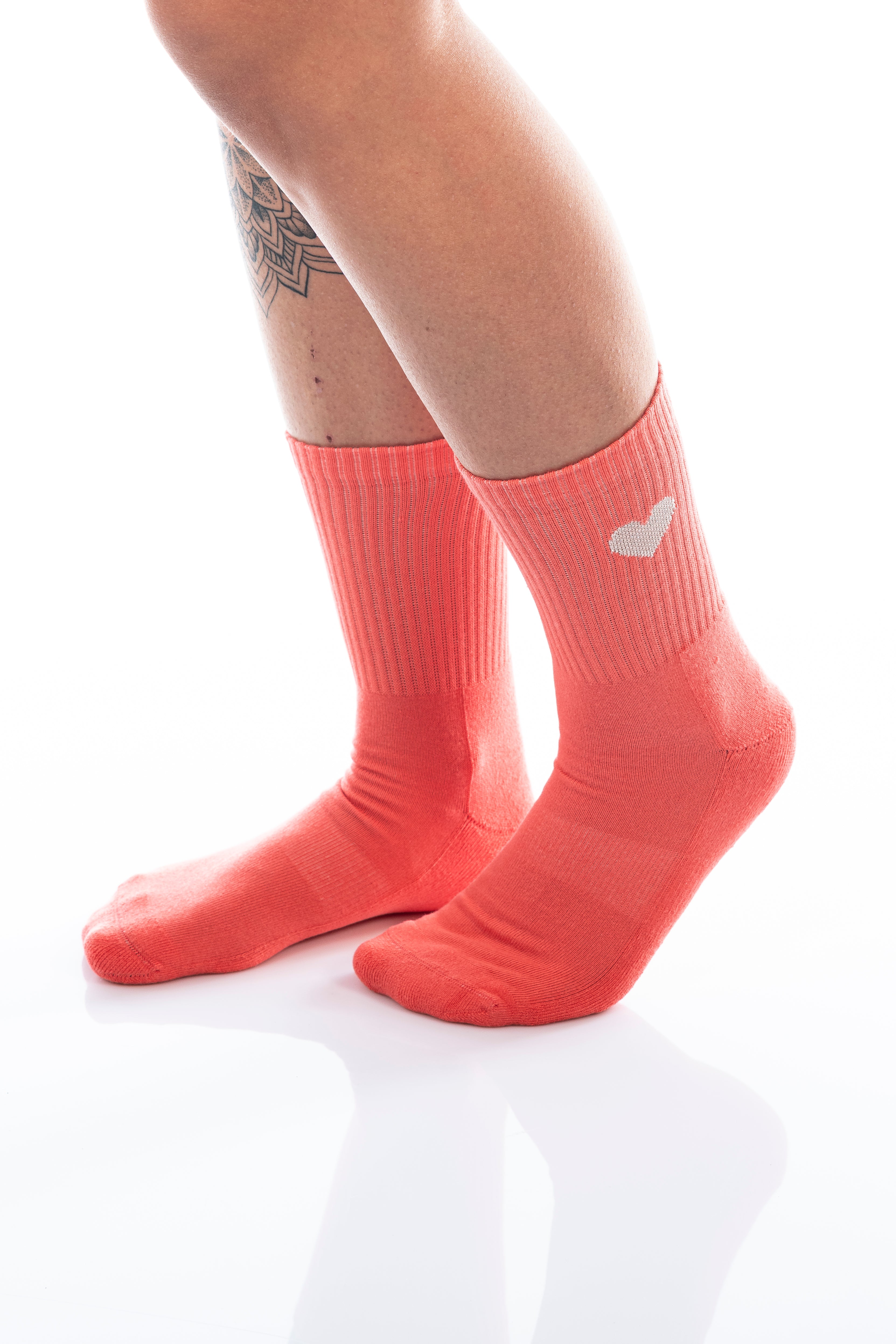 HIÄRTKEN 1.0 - koralle - dailysocks.berlin