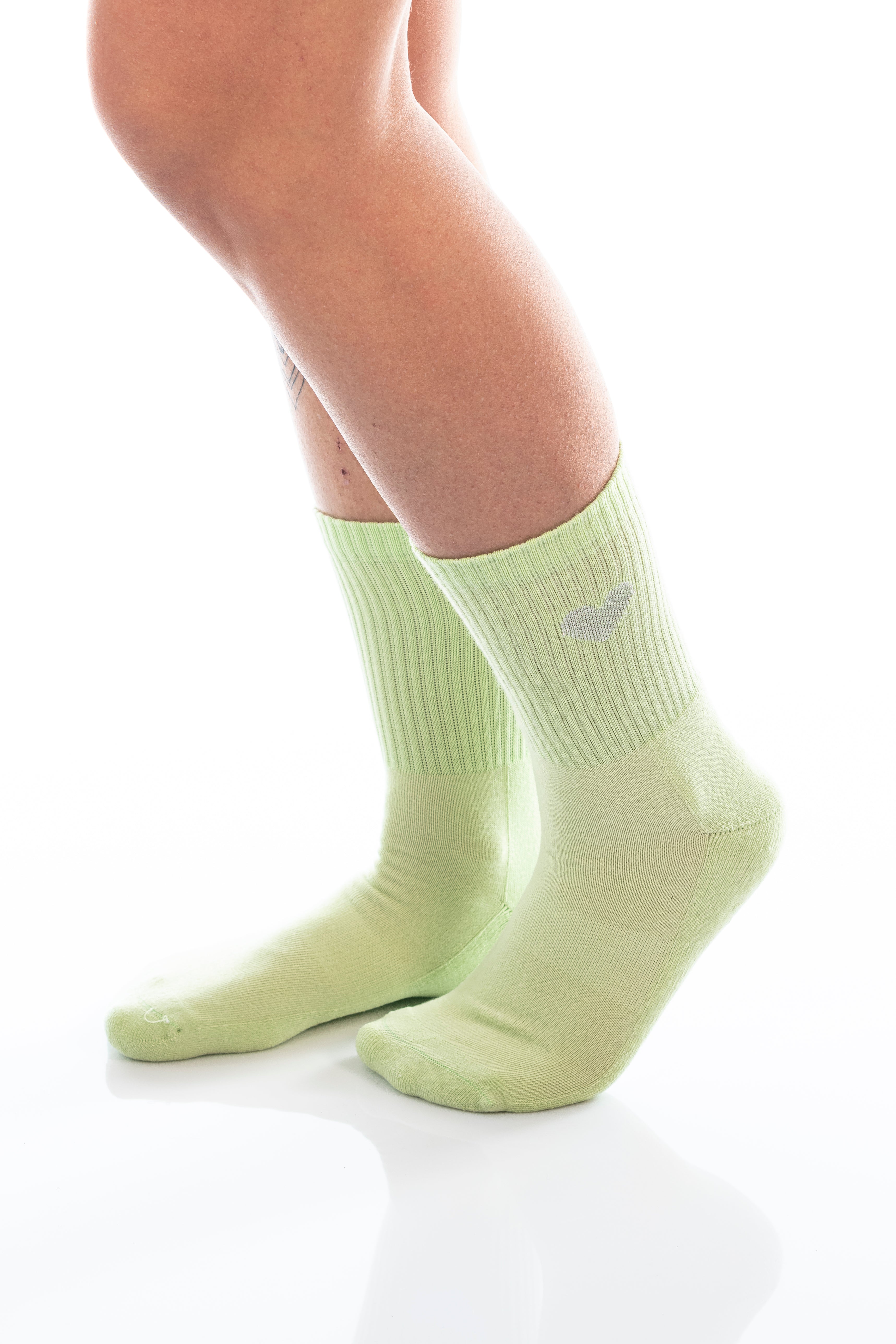 HIÄRTKEN 1.0 - salbei - dailysocks.berlin