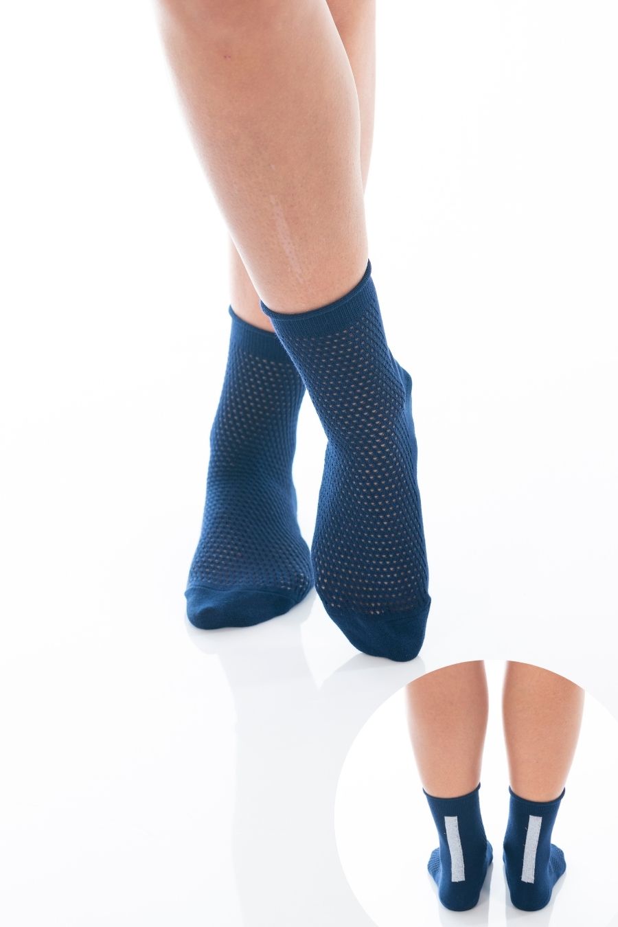 Sommersocke marine THERESA