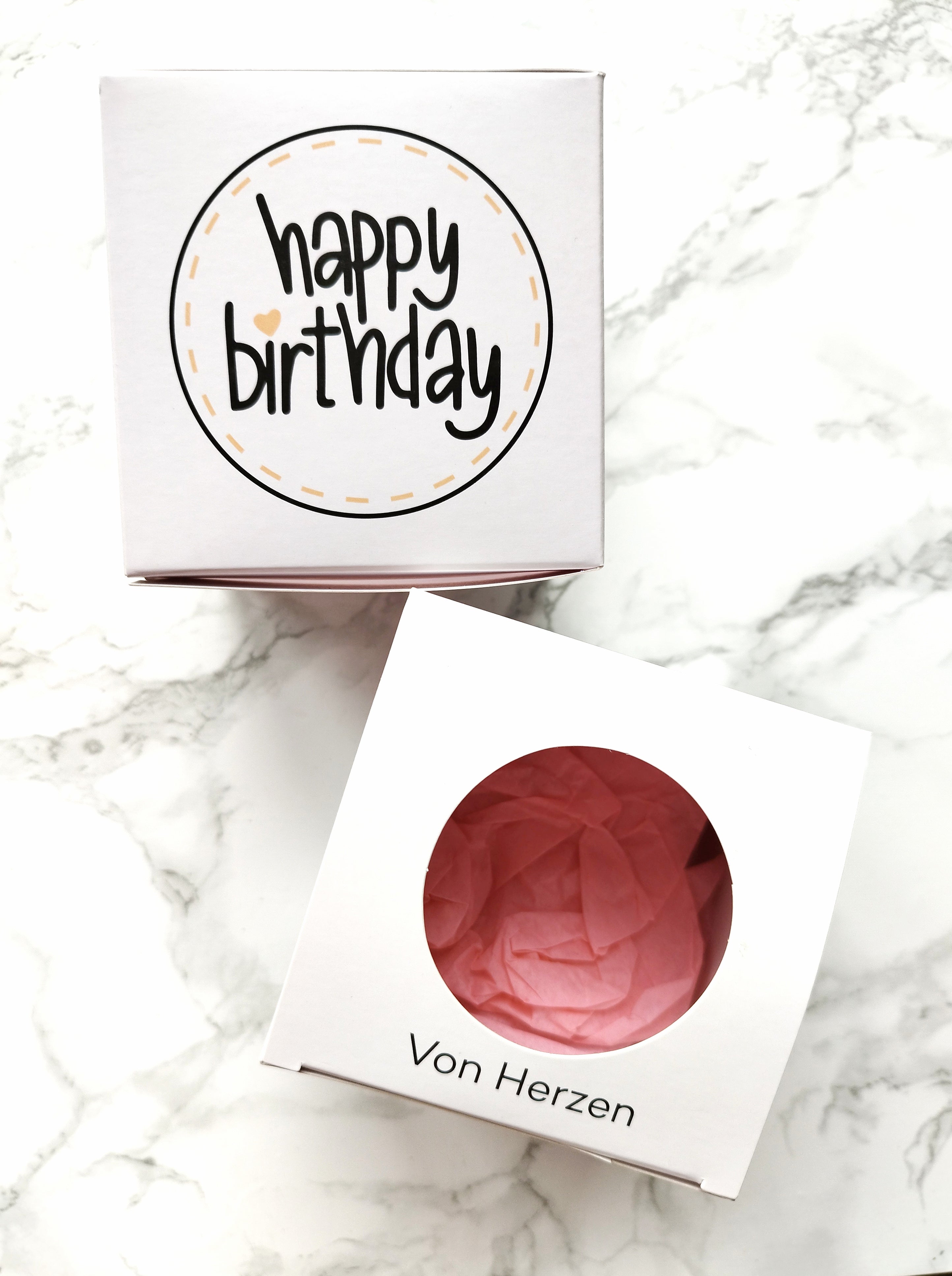 "Geschenkewürfel ""HAPPY BIRTHDAY"""