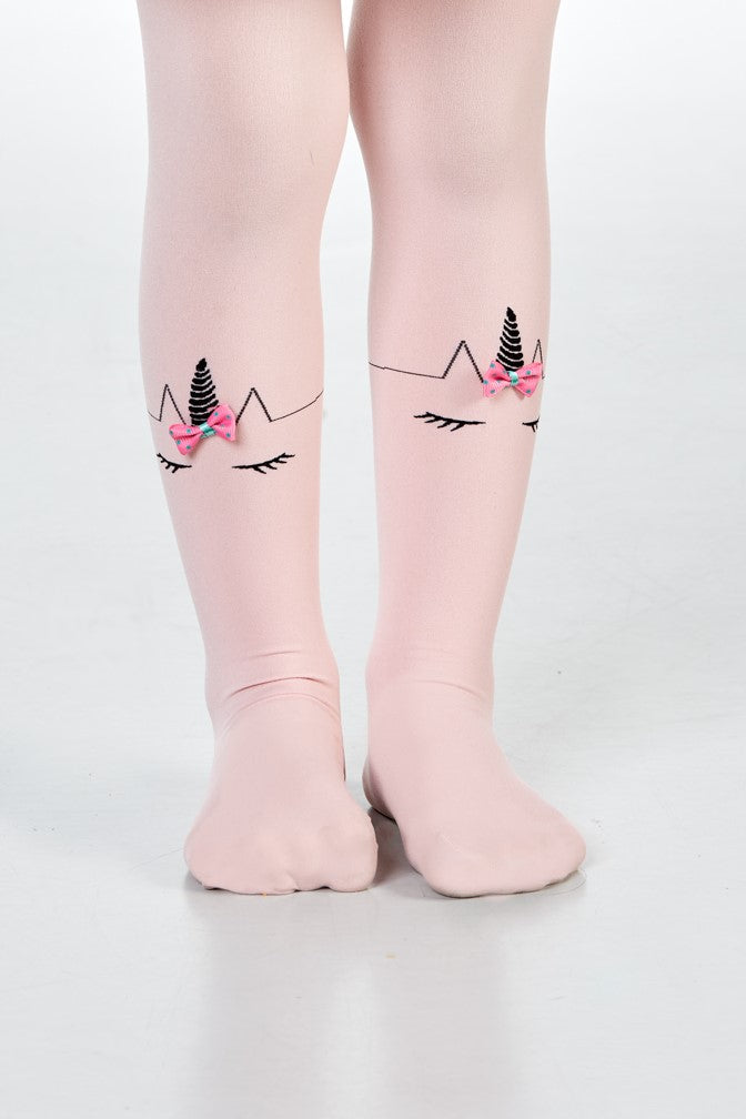 EINHORN - Kinderstrumpfhose - rosa - dailysocks.berlin