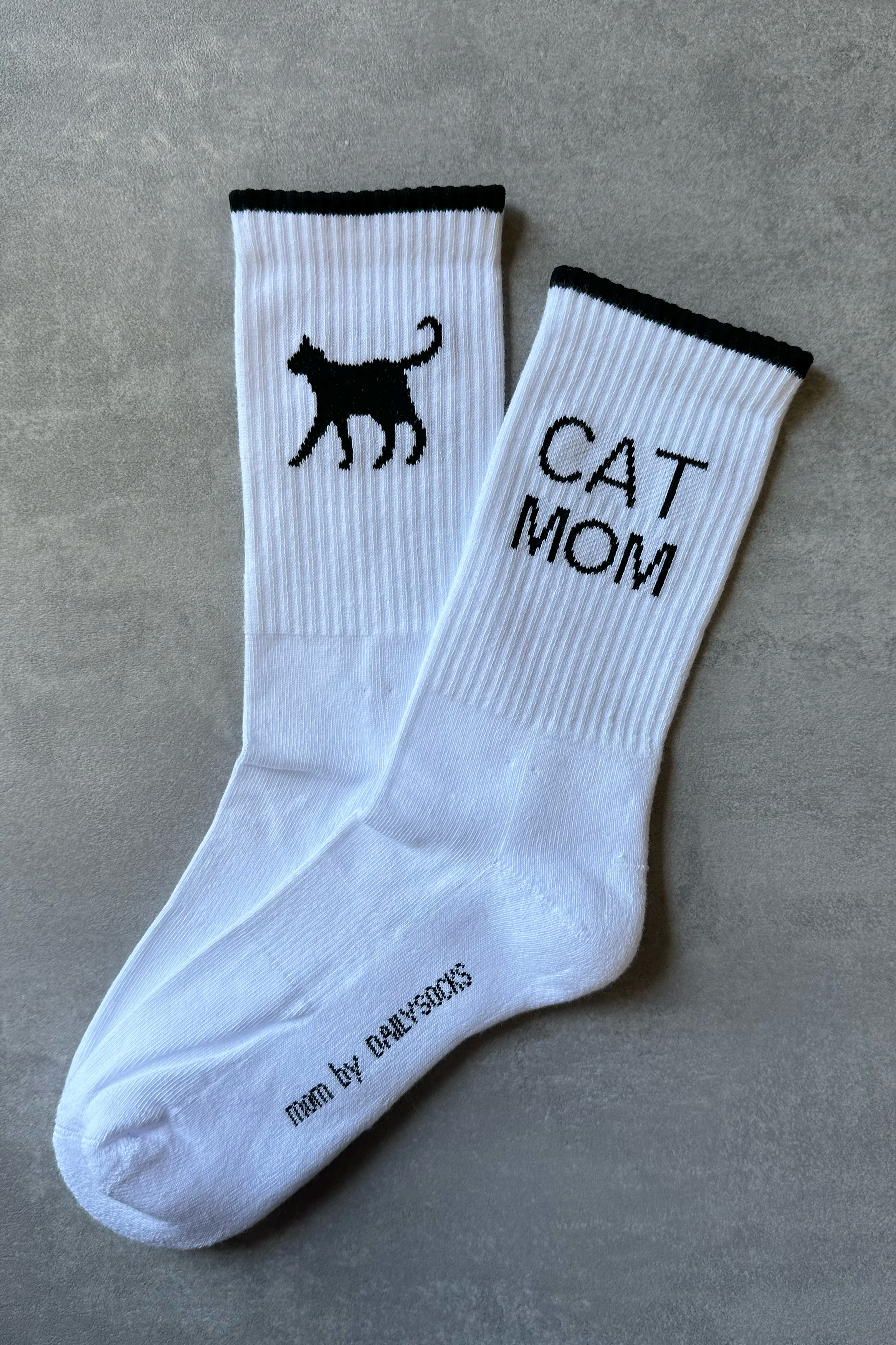 CAT MOM 2.0 - weiß/schwarz