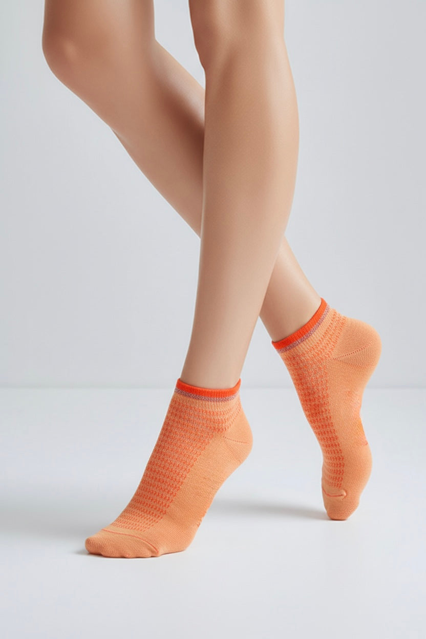 ELLI - neon orange - dailysocks.berlin