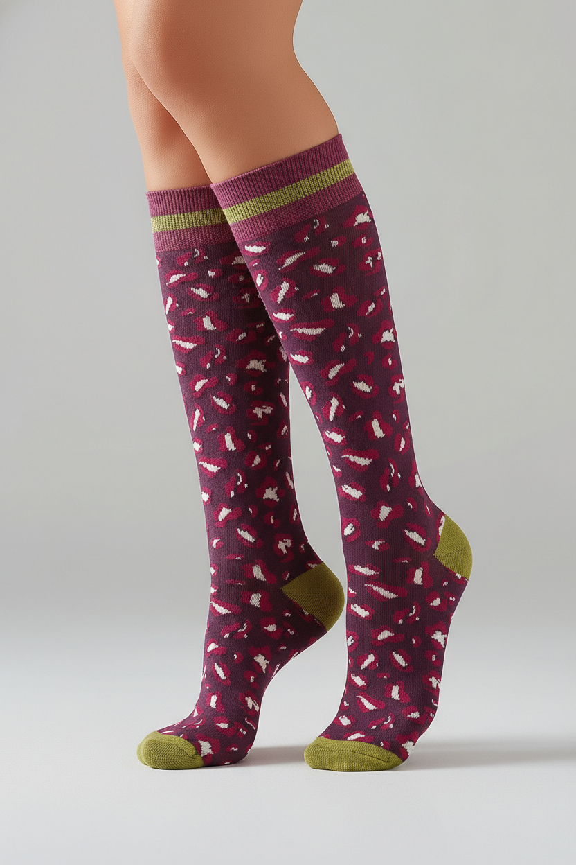 MARLENE -  berry - dailysocks.berlin