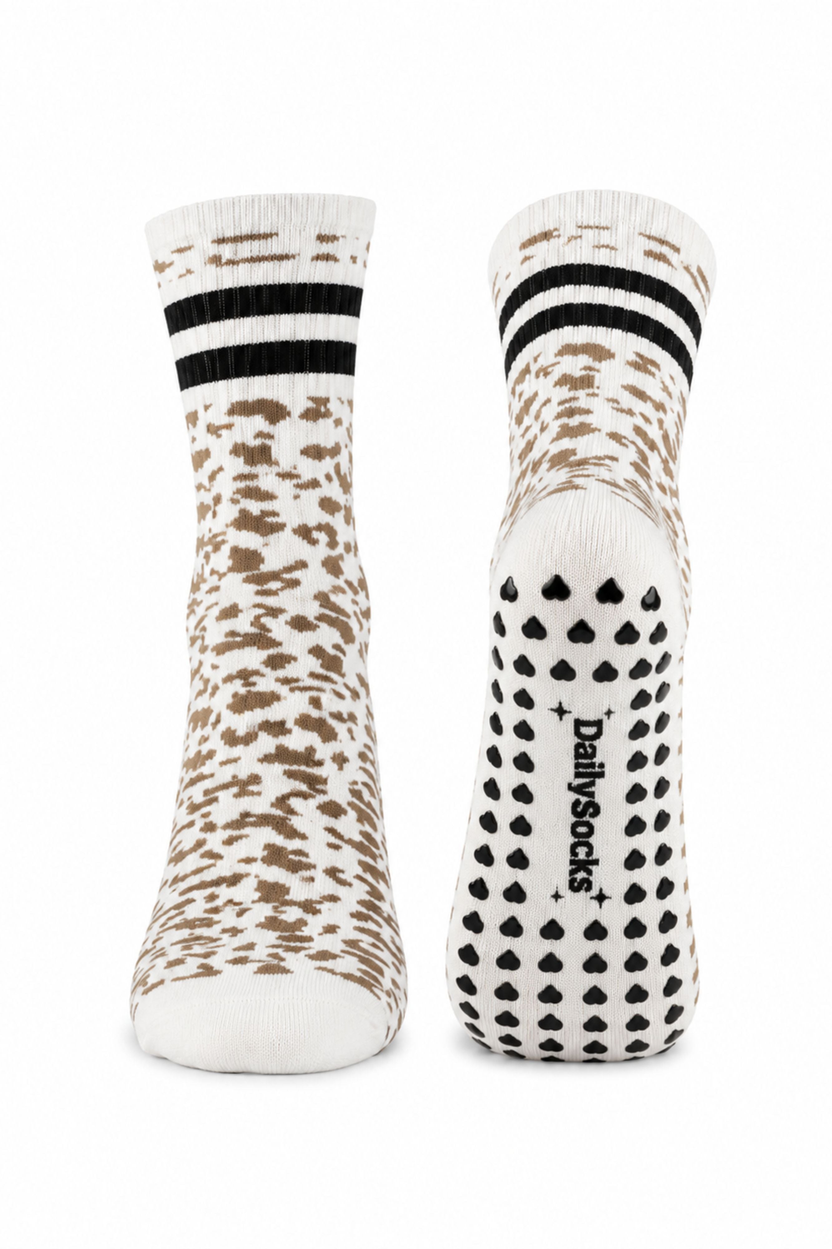 AMANDA GRIP - latte/schwarz - dailysocks.berlin
