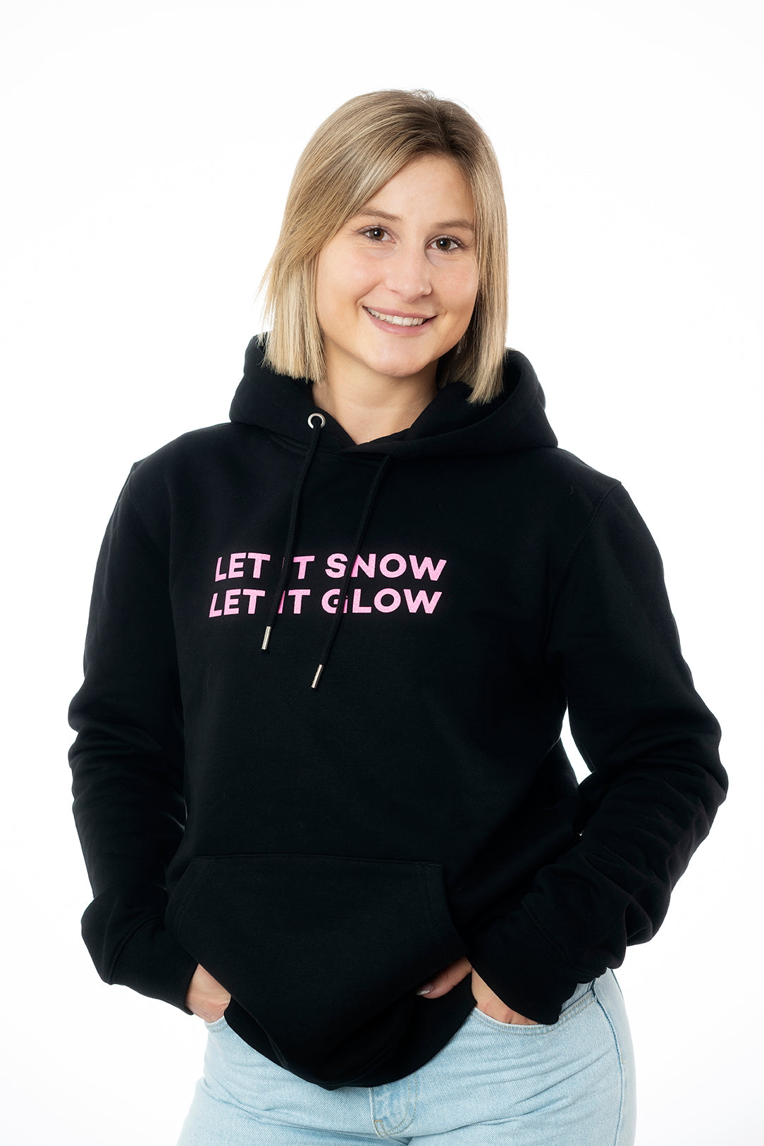 DAILYSOCKS Hoodie LET IT SNOW - schwarz