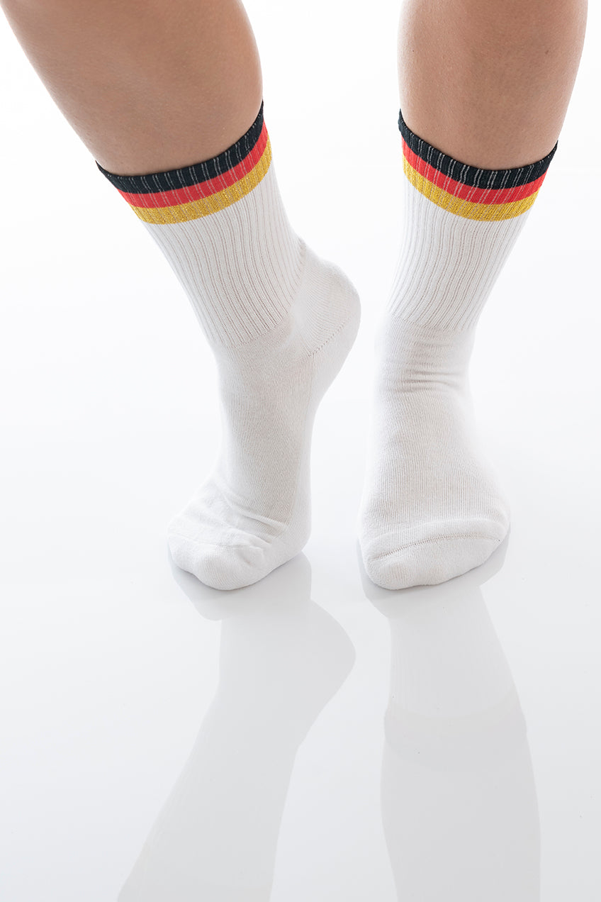 MISS GERMANIA - weiß - dailysocks.berlin