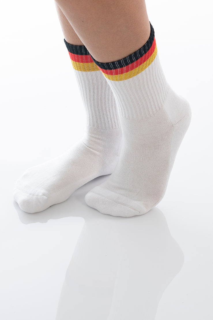 MISS GERMANIA - weiß - dailysocks.berlin