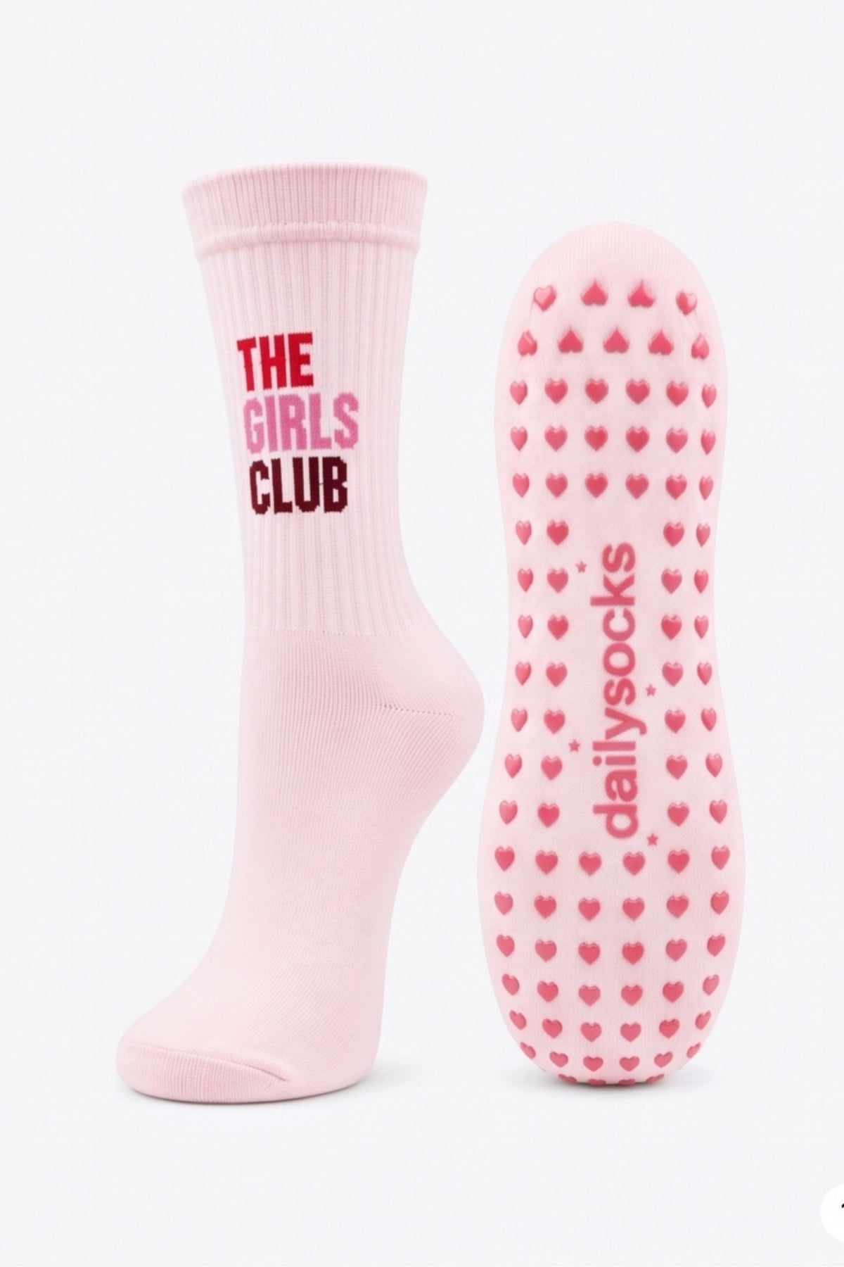 THE GIRLS CLUB GRIP - rosa - dailysocks.berlin