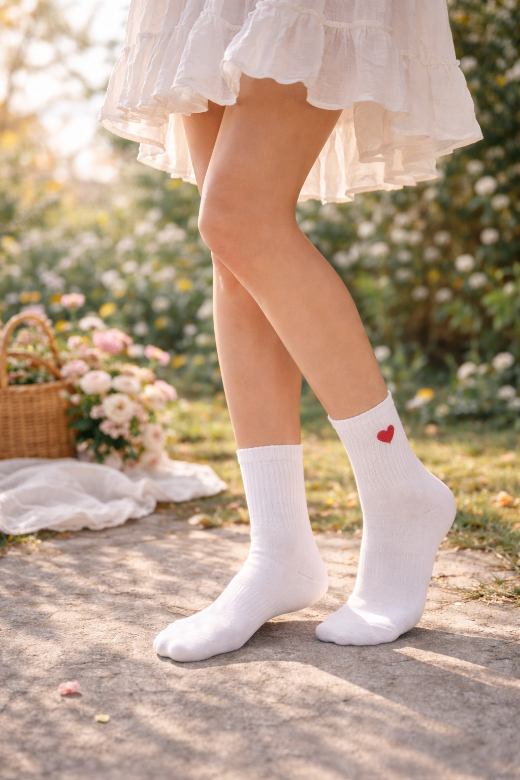 HIÄRTKEN 1.0 - love red - dailysocks.berlin