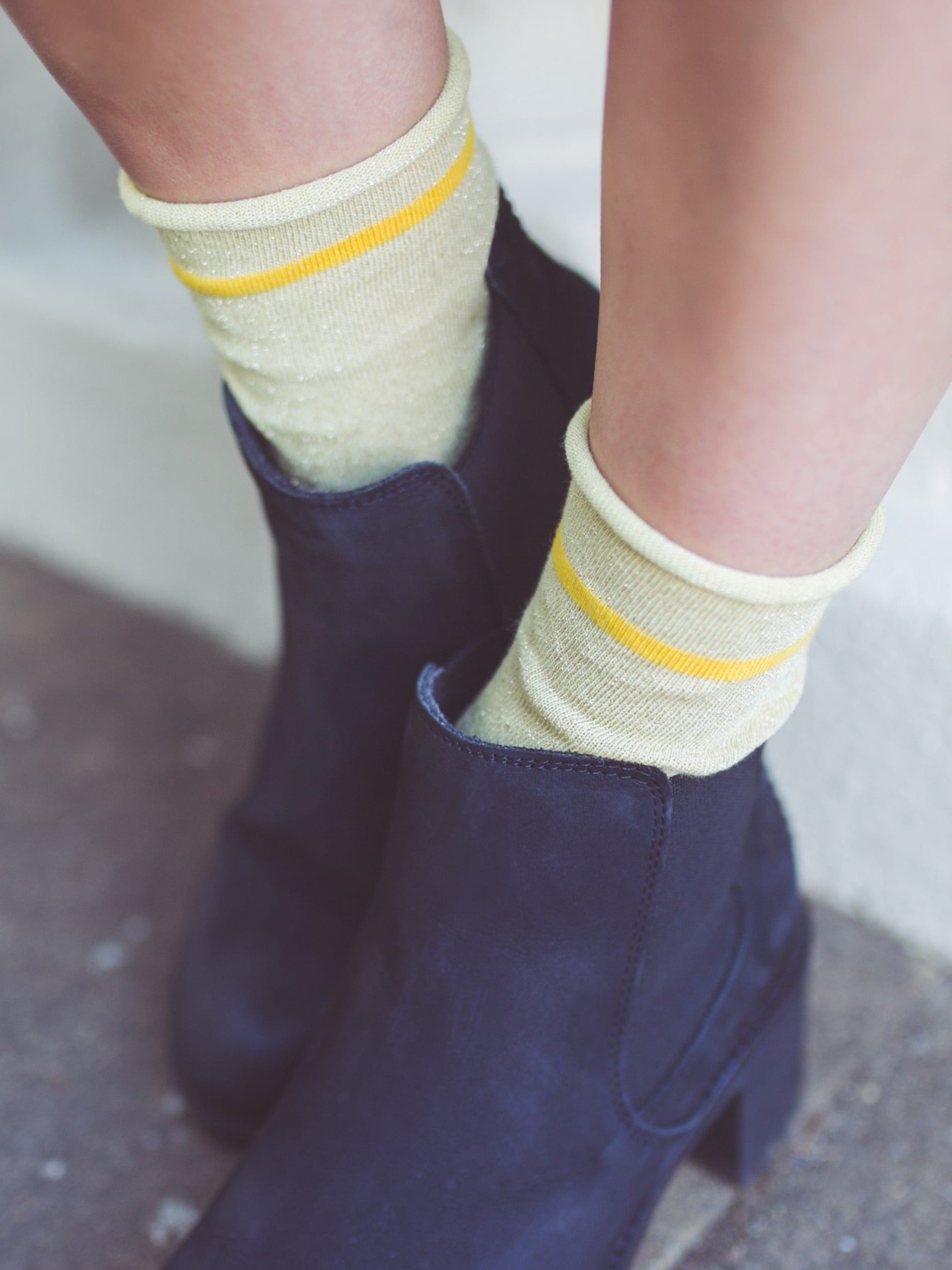 CHLOE 1.0 - gelb - dailysocks.berlin