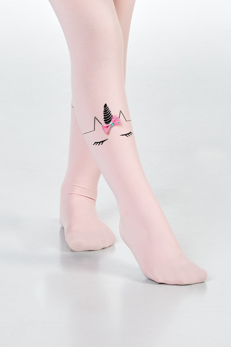 EINHORN - Kinderstrumpfhose - rosa - dailysocks.berlin