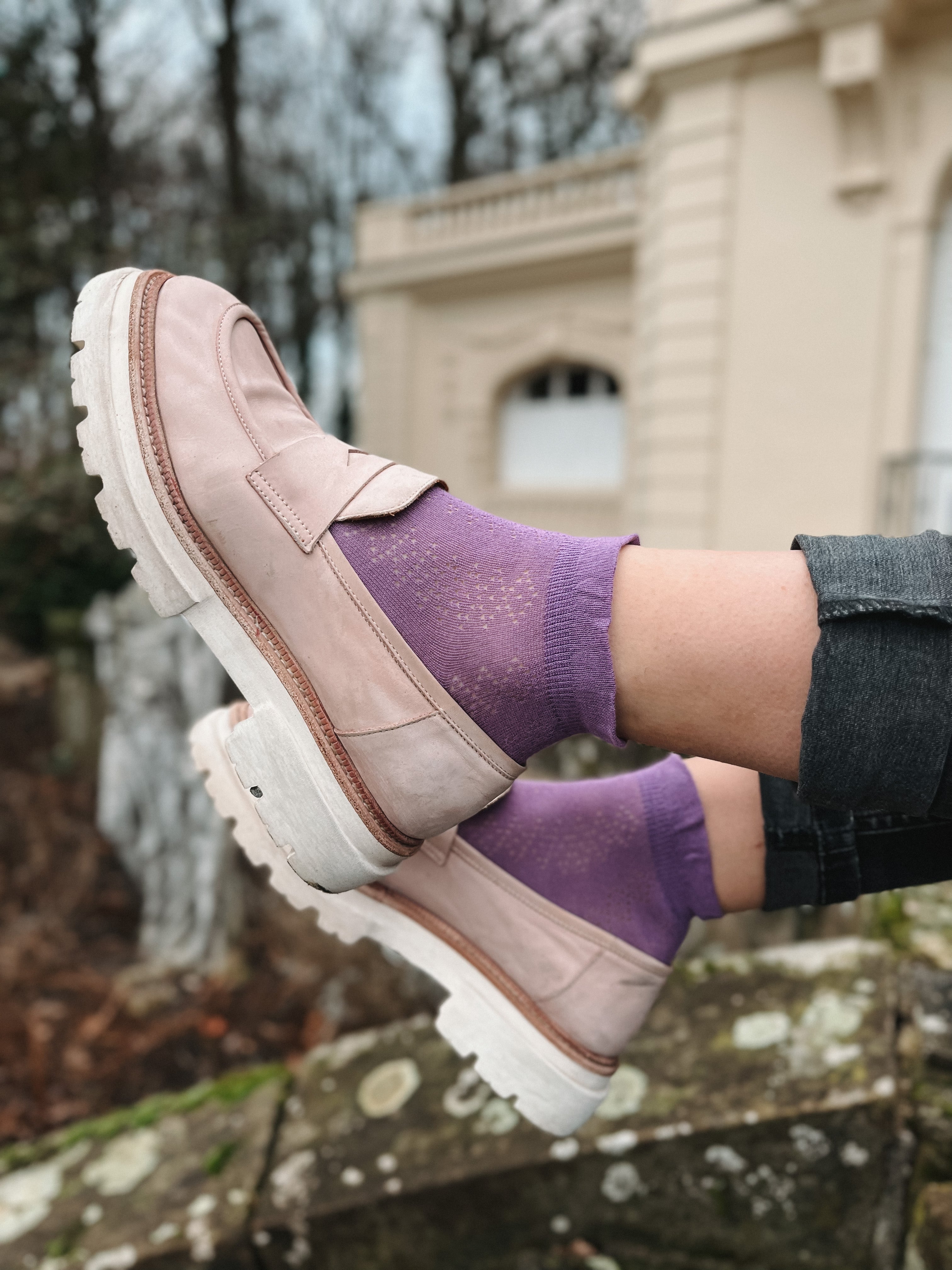 NORA 1.0 - lila - dailysocks.berlin